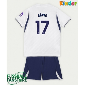 Tottenham Hotspur Savio #17 Replik Heimtrikot Kinder 2026-27 Kurzarm (+ Kurze Hosen)